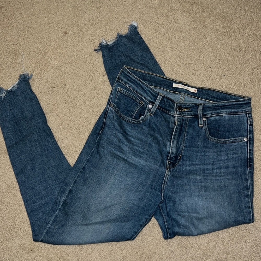Levi’s high rise skinny